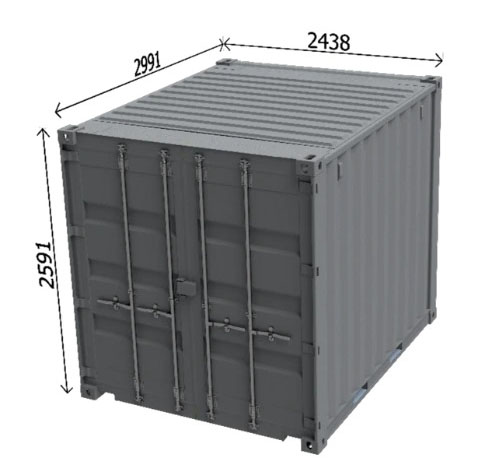 presentation containers maritimes stockage