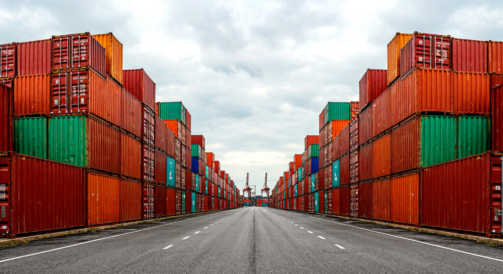 Shipping Containers Port Terminal 1024x559
